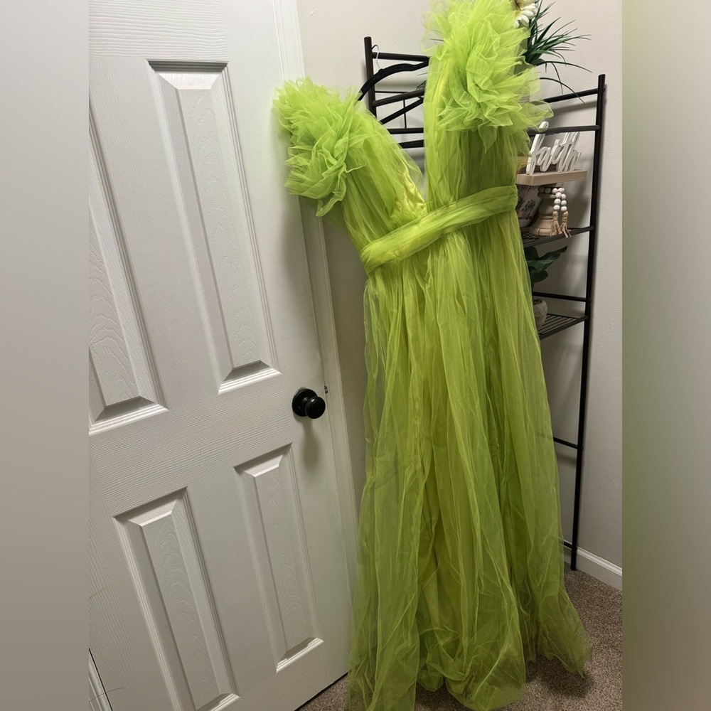 Lime Green Dress